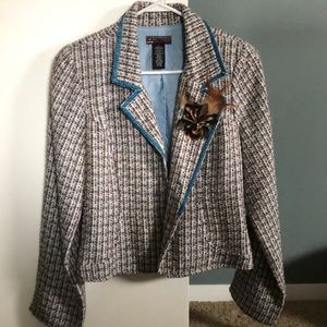 Hotkiss Twill Blazer Vintage Size L